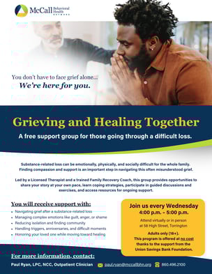 Grief Support Group Flyer